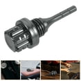 thumbnail image 1 of AURARMLET Motorcycle Oil Level Checker Dipstick Aluminum Alloy Titanium 1Pcs, 1 of 8