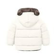 thumbnail image 4 of Kiijoy Little Boys Winter Snowsuit Hooded Jacket Padded Overalls Outfits, Sizes 5-6, 4 of 4