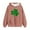 Pink, variant on Gfyviroh Toddler St. Patrick's Day Sweatshirts 2-14 Years Boys Girls Hoodies Cute Print Long Sleeve Sweatshirts Loose Hooded Tops with Front Pocket