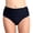 Dark Blue, variant on Csndyce Women High Waisted Bikini Swimwear Bottom Retro Ruched Tummy Control Tankini Briefs Female