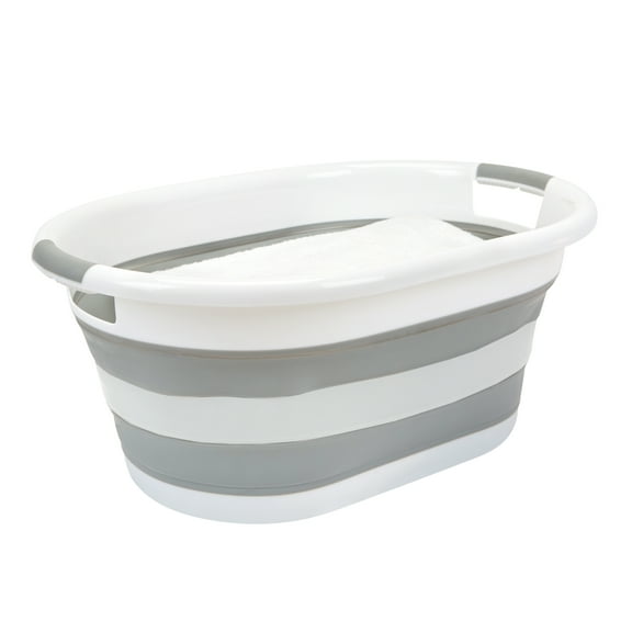 Laundry 360 Collapsible Plastic Laundry Basket