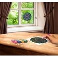 Joy Of Coloring Stained Glass Window Art Clings KitMandalas