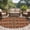 Brown, variant on Brown Southwest Aztec Round Area Rug 5 FT, Non Slip Bedroom Rugs, Farmhouse Vintage Geometric Washable Soft Circular Carpet Non-Shedding Floor Mat for Kitchen Dining Room Foyer Balcony Dorm
