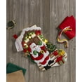 thumbnail image 2 of Bucilla Felt Applique Stocking Making Kit, Santa is Here, 18", 2 of 4