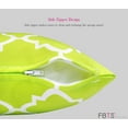 thumbnail image 3 of FBTS Prime Outdoor Pillows with Insert Green Geometry Patio Accent Throw Pillows 18x18 inch Square Decorative Pillows for Couch Bed Sofa Patio Garden Furniture, 3 of 5