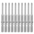 thumbnail image 1 of 10Pcs Screwdriver Bit Electric Cross Strong Magnetic Non‑Slip Hardened Hand Tool Hardware 3mm, 1 of 5