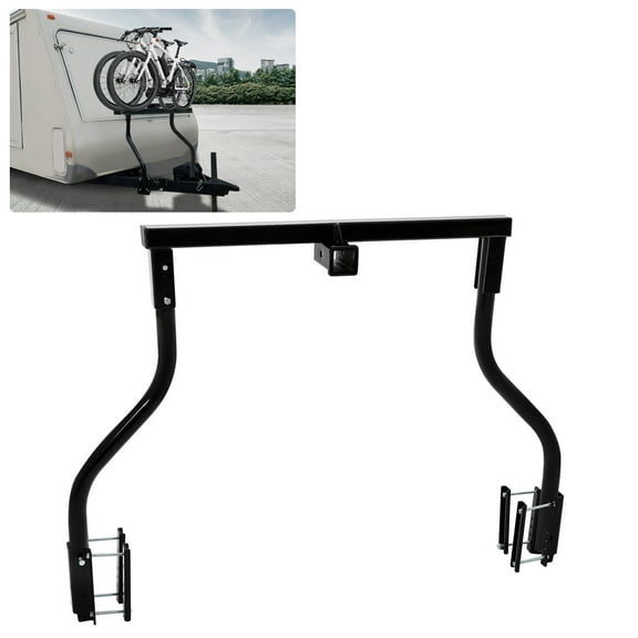 KOJEM Trailer Tongue Bike Bunk Compatible with Most A Frame Trailers Steel Powder Coated 100LBS Capacity