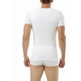 thumbnail image 3 of Underworks Mens Cotton Concealer Compression V-neck T-shirt, 3 of 5