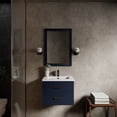 thumbnail image 2 of Castor 24 in W Blue Single Bath Vanity and Acrylic Top, 2 of 10