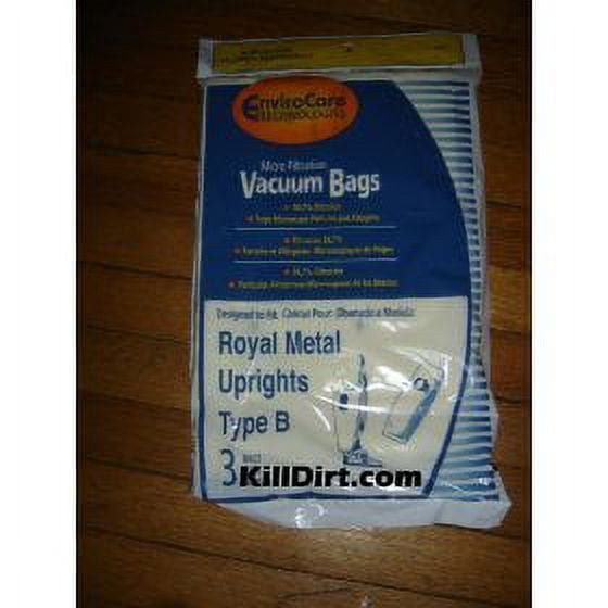 EnviroCare Replacement Micro Filtration Vacuum Bags for Compatible with Royal Upright Type B Upr