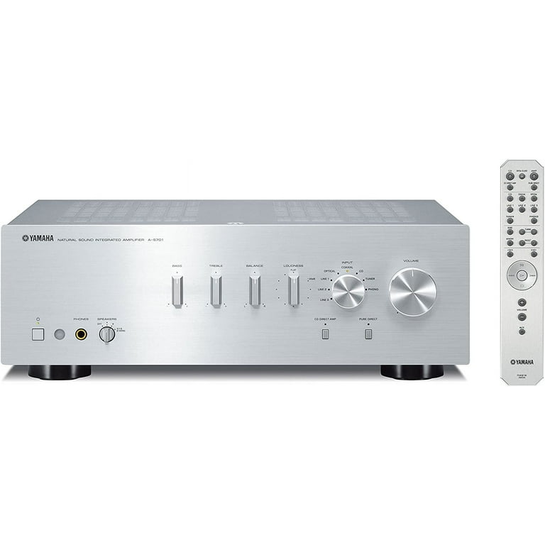 Yamaha A-S701SL Natural Sound Integrated Stereo Amplifier (Silver