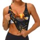 thumbnail image 3 of Balery Golden Koi And Treasure Sujetadores deportivos con espalda cruzada para mujer, acolchados, sin costuras, de alto impacto, ideales para yoga, gimnasio, entrenamiento y fitness.-Small, 3 of 8
