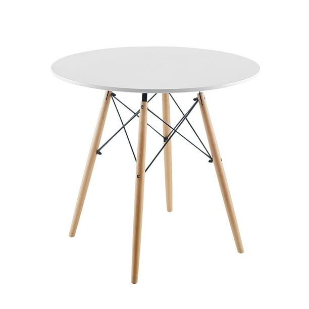 MESA TIPO EAMES 80 CM COLOR BLANCO
