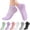 MulticolorB, variant on Bocaoying 6 Pairs Pilates Socks with Grips,Cotton Content Breathable Yoga Socks for Women, Athletic Grippy Socks with Stretchable Cuff for Yoga, Pilates, Ballet, Workout, US 5.5-9.5