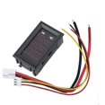 thumbnail image 3 of 2PCS 0.28Inch Digital Volt Amp Voltmeter Ammeter Meter DC 100V 50A 3 Bits Voltage Current Tester wi, 3 of 5