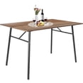 thumbnail image 1 of Mesa Comedor Industrial Houzer Minimalista 120 X 80 Cm 6 Personas, 1 of 7