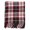 Black, variant on Fennco Styles Country Plaid Tassel 100% Cotton Throw 50 x 60 Inch - Red White Blanket