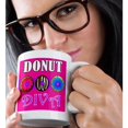 thumbnail image 2 of 3dRose, Donut Diva - Kawaii Sweets - Pink, 11oz Magic Transforming Mug, 2 of 8
