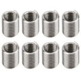 thumbnail image 1 of Juego de 50 piezas de insertos de rosca de alambre de acero inoxidable para reparación de orificios de tornillos de buje, unidades de EE. UU. 5-402.5D, 1 of 12