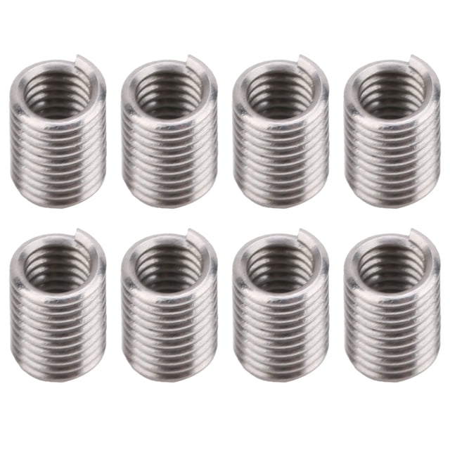 Juego de 50 piezas de insertos de rosca de alambre de acero inoxidable para reparación de orificios de tornillos de buje, unidades de EE. UU. 5-402.5D