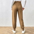 thumbnail image 4 of Lmueinov Leggings with Pockets for Women High Waisted Tummy Control Yoga Pants Elastic Wide Waistband Casual Joggers for Daily Workout Loungewear S-3XL, 4 of 7