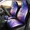 style-1119, variant on Black Sky Pink Stars Car Seat Covers Pack of 2 Universal Front Seat Protective Cover