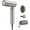 Gold, variant on Dreame Pocket Upgraded Hair Dryer, High-Speed Portable Blow Dryer with Diffuser, Lightweight Foldable Travel Hair Dryer with Negative Ion Technology, Fast Drying Low Noise Hair Dryer