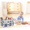 thumbnail image 2 of Cajón de almacenamiento para niños Sanjiaofen 38x23x25 cm impermeable, 2 of 6