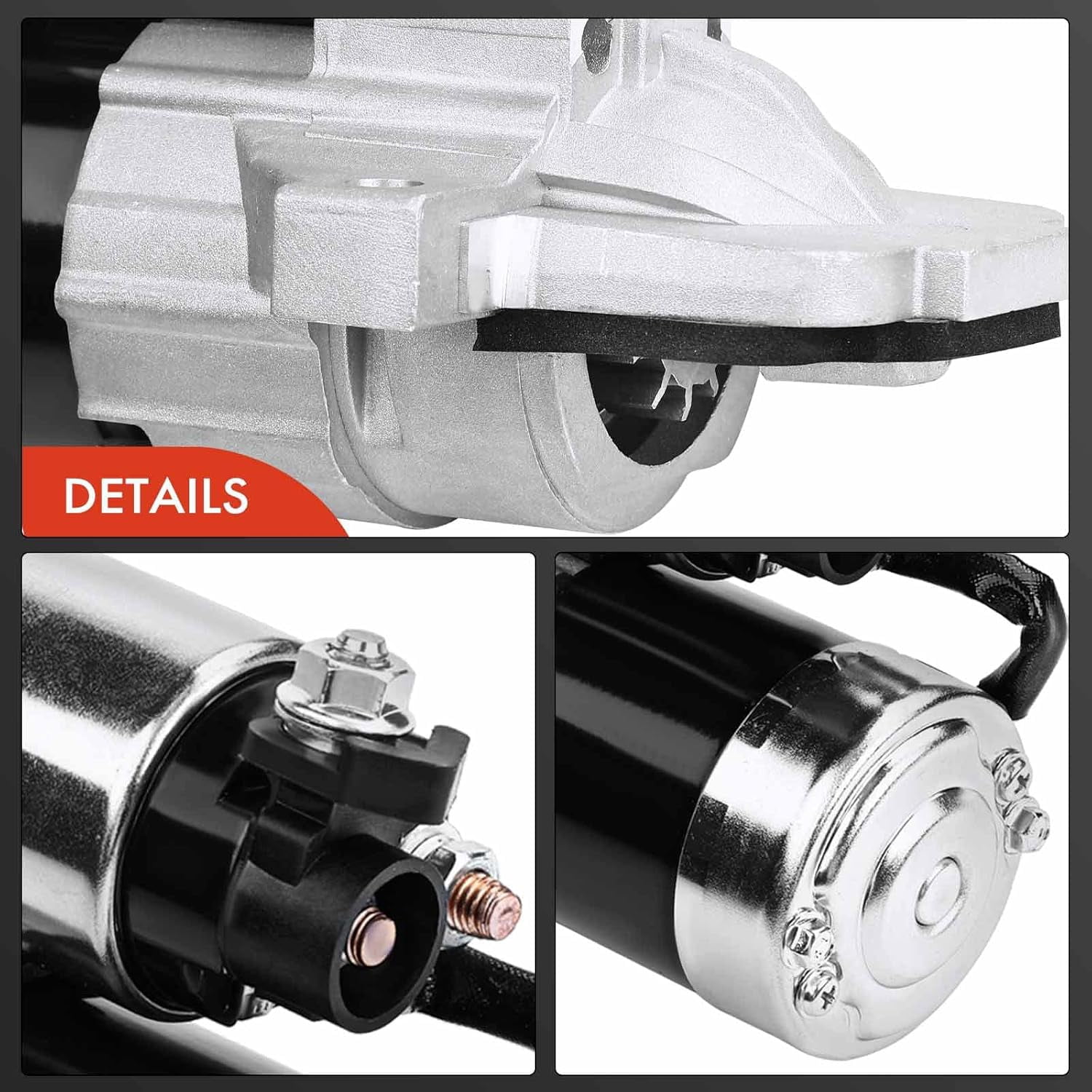 A-Premium Starter Motor Compatible with Mazda 3 04-09, 5 06-10, 6 06-07, CX-7 07-09, L4 2.3L, 12V 1.4KW 11 Teeth Clockwise, Replace# L327-18-400, L327-18-400R00, M0T87681, M000T87681