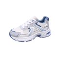 thumbnail image 3 of Domzle Women's Chunky Fashion Sneakers Gym Workout Tennis Shoes Mesh Breathable Athletic Platform Thick Casual Walking Sports Shoes Blue 39, 3 of 8