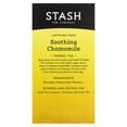 thumbnail image 3 of Stash Tea, Herbal Tea, Soothing Chamomile, Caffeine-Free, 20 Tea Bags, 0.6 oz Pack of 2, 3 of 3