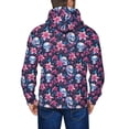 thumbnail image 5 of Zip Up Hoodies for Men - funny Skull daisy flower Long Sleeve Comfrt Men'S Fashion Hoodies & Sweatshirts, Jackets for Men Hoodies Pullover Clothing Clothes with Pouch, 5 of 5