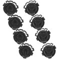 thumbnail image 1 of Visor Clips Cycling Helmet Shield Lock 4 Pairs Black 4.14x4.14x1.00cm Plastic Easy Installation Performance, 1 of 5