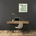 thumbnail image 3 of Goldberger, Jennifer 26x26 White Modern Wood Framed Museum Art Print Titled - Modular Blocks I, 3 of 4
