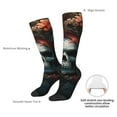 thumbnail image 6 of Salouo Butterfly Flower Skull Print Women's Men's Ankle Socks 1-pack Casual Athletic Socks for Unisex Adult Moisture-Wicking Socks for Daily Wear/Running/Sport, 6 of 8