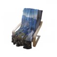 thumbnail image 4 of Central America Soft Flannel Fleece Throw Blanket, Aeriel View of Lake Atitlan and Volcano San Pedro Early in the Morning, Cozy Plush for Indoor and Outdoor Use, 70" x 90", Multicolor, by Ambesonne, 4 of 6