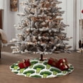 thumbnail image 4 of Haiem Cute Broccoli Pattern Christmas Tree Skirt Merry Christmas Party Christmas Tree Decoration,New Year Decorations-36", 4 of 6