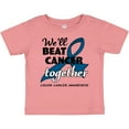 thumbnail image 3 of Inktastic We'll Beat Cancer Together- Colon Cancer Awareness Boys or Girls Baby T-Shirt, 3 of 5