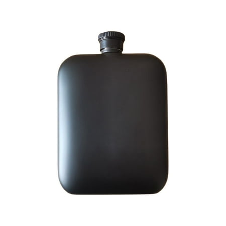 

JULYING 304 Stainless Steel Whiskey Beverage Square Portable Bottle Leakproof Liquor Hip Flask for Outdoor Camping