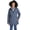 Light Navy Melange, variant on Apparel 5762 Women's Journey Parka-Light Navy Melange-M