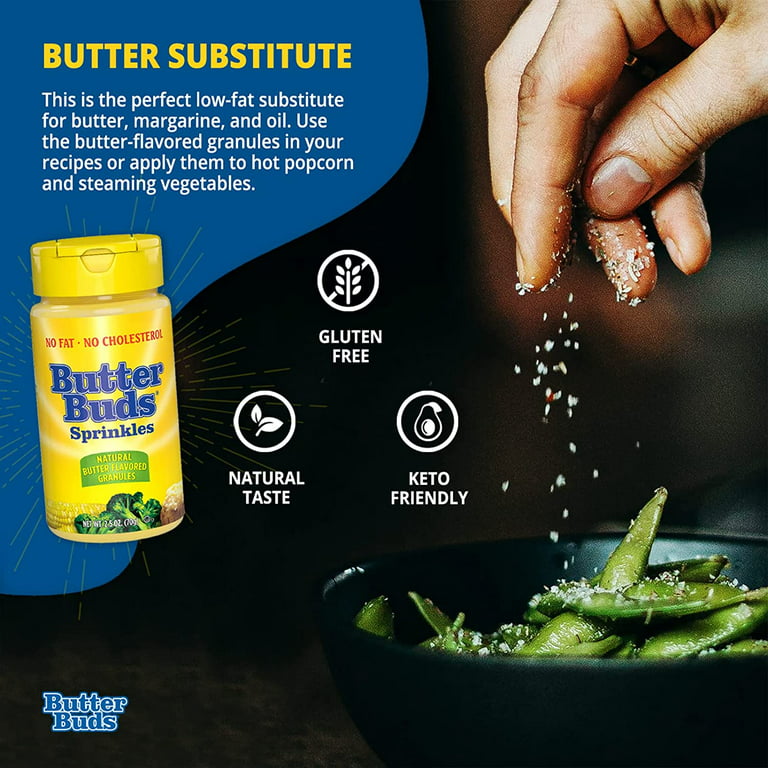 Butter-Flavored Oil, Sodium Free Butter Substitute 3/Case