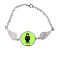 thumbnail image 1 of Reina de animación, reina Caitlin. Pulsera pulsera pulsera alas de ángel pulsera, 1 of 3