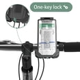 thumbnail image 4 of Fiudx Soporte para Teléfono de Bicicleta, Diseño Giratorio de 360°, Compatibilidad Universal con Bicicletas, Motocicletas y Cochecitos, Sistema de Bloqueo Seguro, Manos Libres, Fácil Acceso a La Carg, 4 of 7
