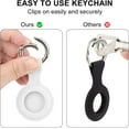 thumbnail image 3 of LAICAIW [4 Pack] AirTag Case for Apple AirTag 2021, Anti-Lost for AirTags Case Compatible with AirTag Keychain Key Ring, Anti-Scratch for AirTags Holder Protective Cover for Apple AirTags Case Acces, 3 of 7
