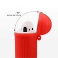 thumbnail image 2 of Funda de silicona para carga de auriculares, funda protectora para Auriculares inalámbricos con Bluetooth, 2 of 7