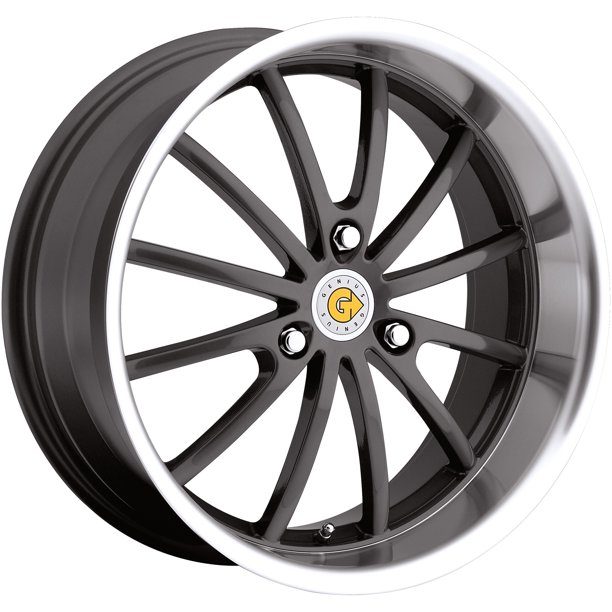 17" Inch 3x112 Wheel Rim GENIUS DARWIN 17x6.5 +22mm Grey