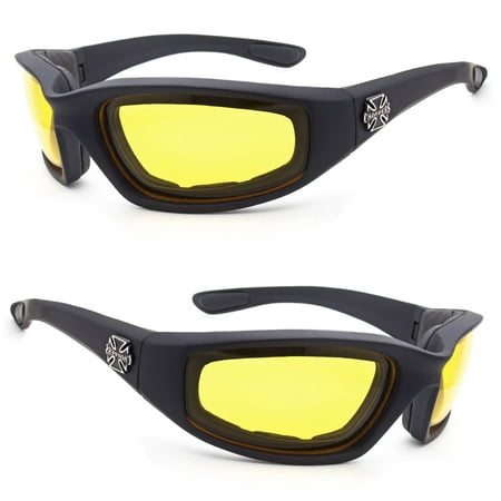 Chopper Wind Resistant Motorcycle Sunglasses Extreme Sports Night Vision