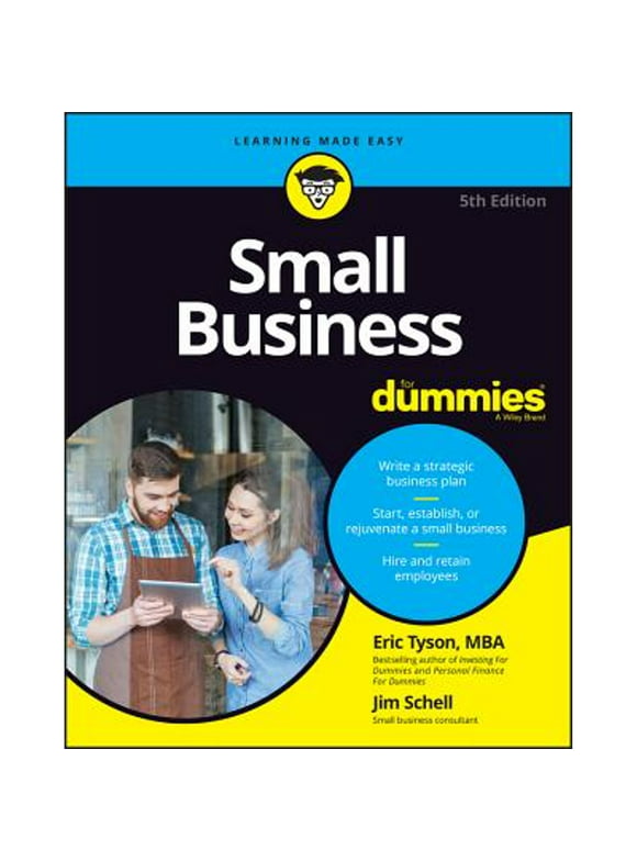 Pre-Owned Small Business for Dummies (Paperback 9781119490555) by Eric Tyson, Jim Schell