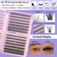 thumbnail image 3 of Kit de extensiones de pestañas postizas AOPING Wispy Lashes, 3 of 9