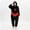 Black, variant on Halloween Hooded Onesie Pajamas Cosplay Costume Fleece Sleepwear Unisex Loungewear Superhero Spider Skeleton Jumpsuit for Halloween Theme Parties